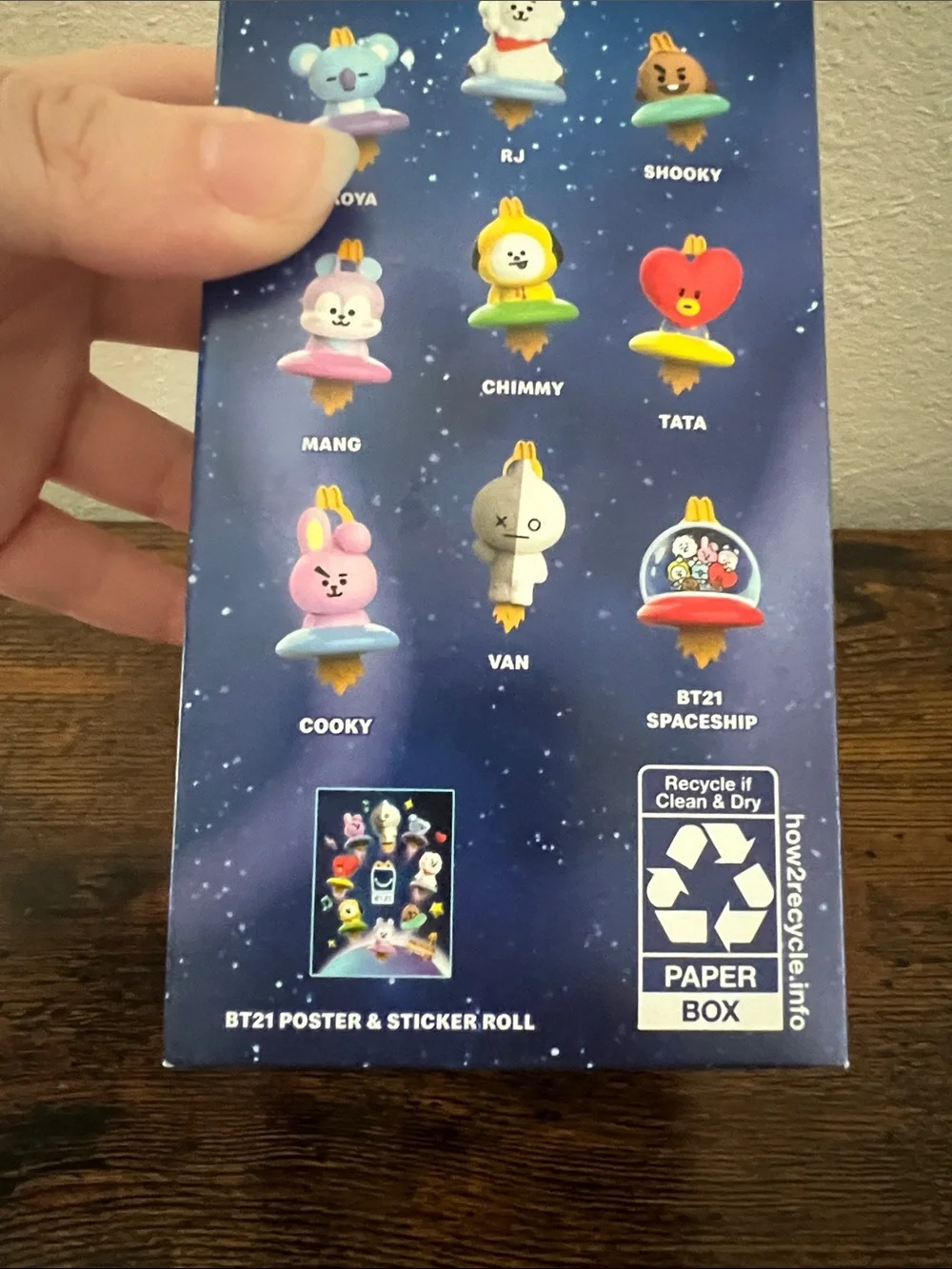 BT21 McDonald's Toys BTS RJ Toy Collectors Toy